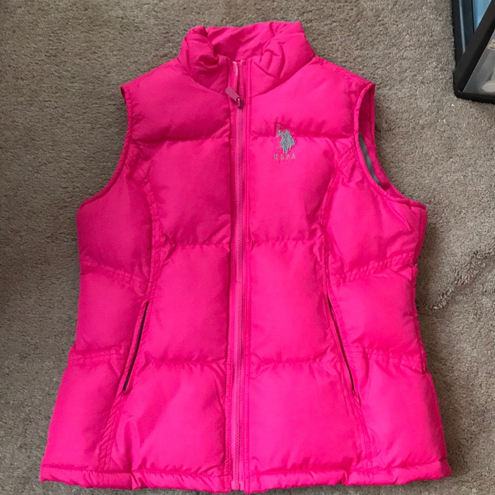 Polo hot pink vest